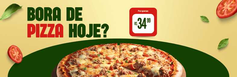 pizzas na promoção